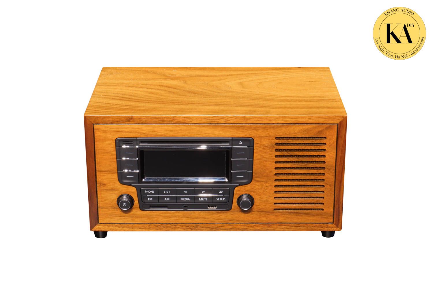Chi tiết đầu Radio Volkswagen Khang Audio DIY