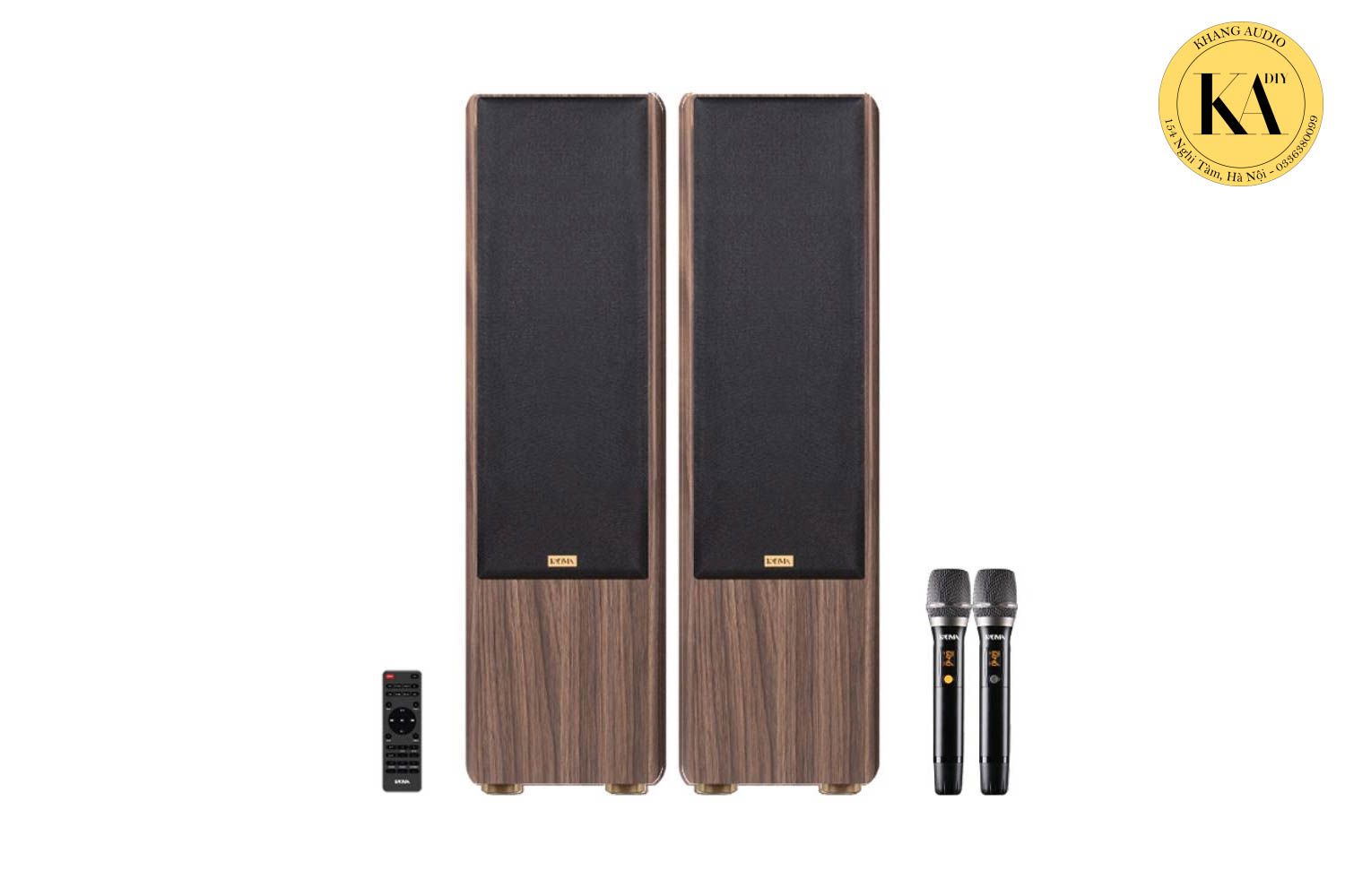 Mặt trước loa KADMA BS66 ba đường tiếng