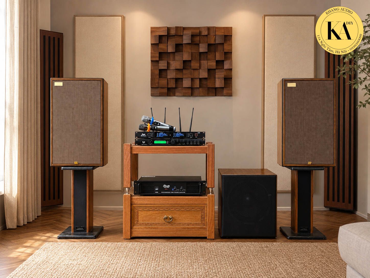 Bộ &Acirc;m Thanh Karaoke T31 Loa Acoustic K12