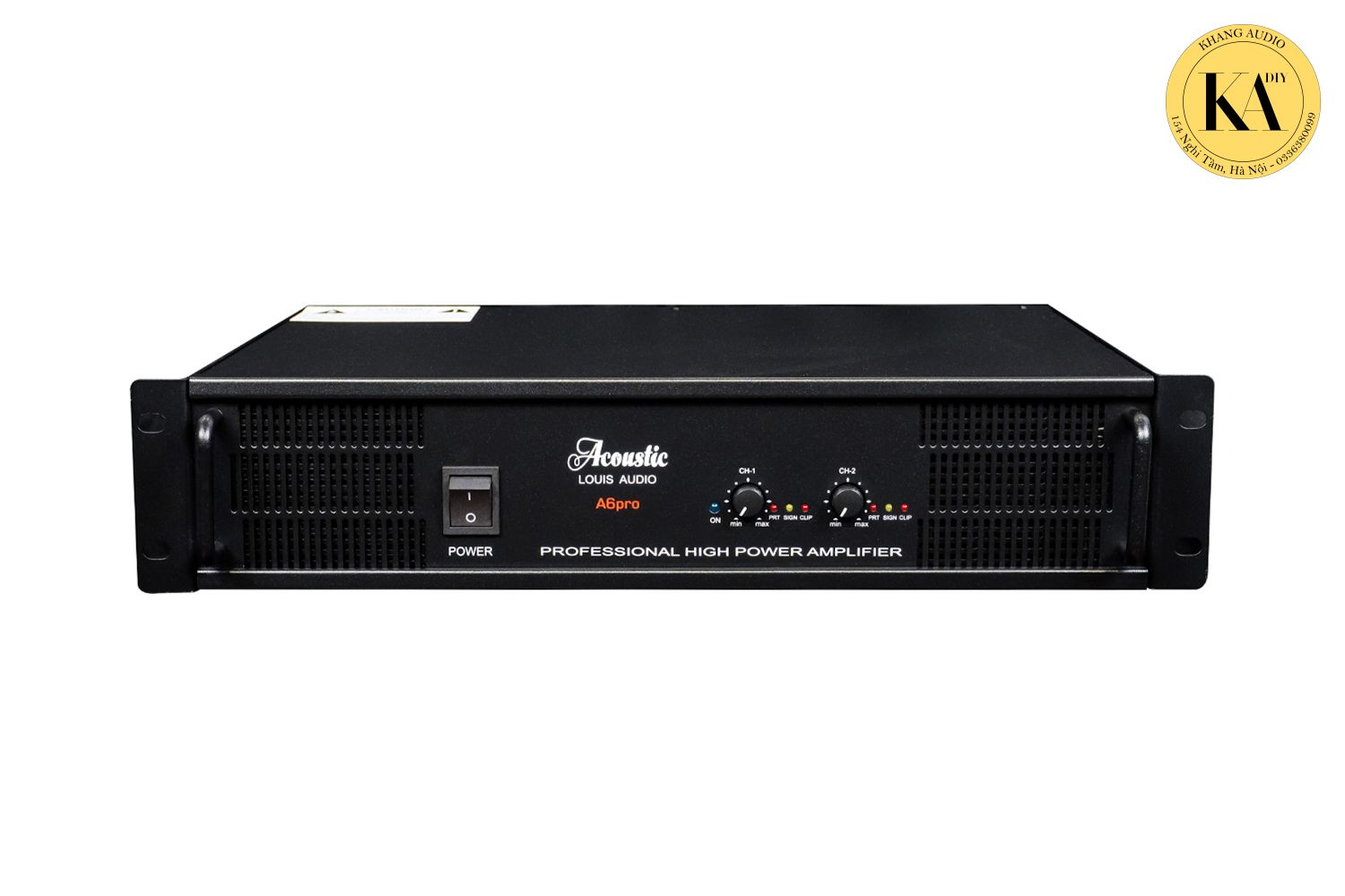 Đẩy công suất hai kênh Acoustic Louis Audio A6pro