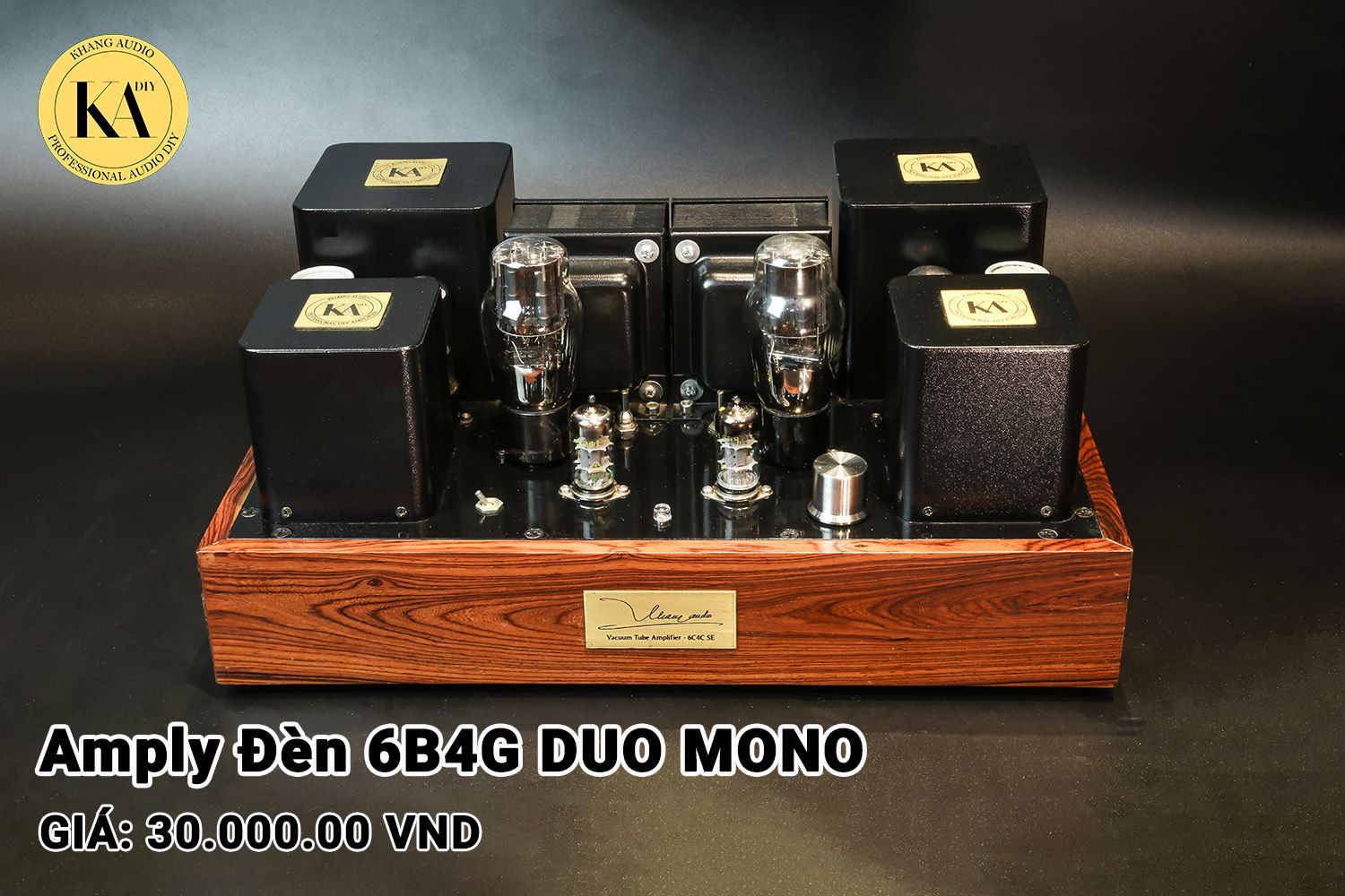 Amply Đèn 6B4G DUO MONO Khang Audio DIY