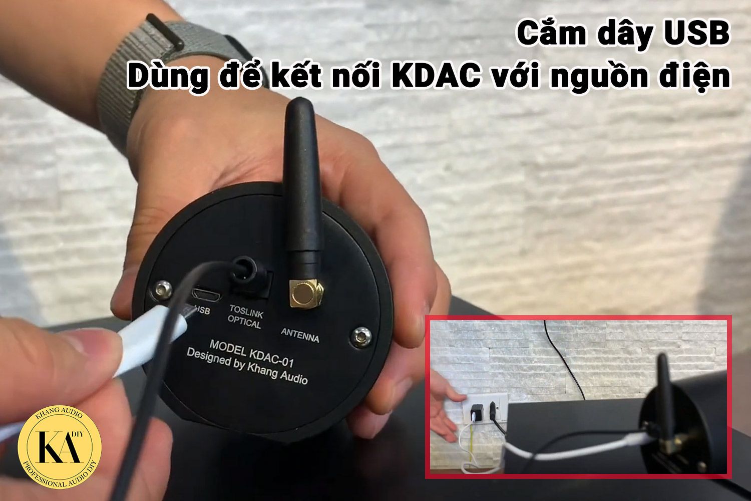 Cách Kết Nối KDAC01 với Đầu CD Và Amply Từ A-Z