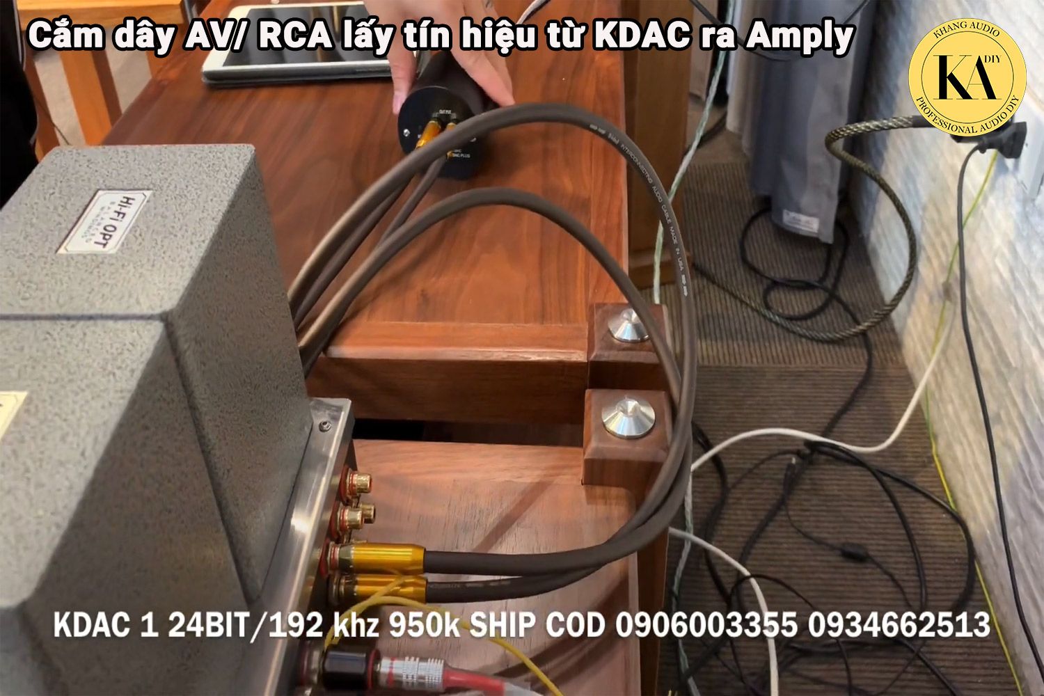 Hướng Dẫn Cách Kết Nối KDAC01 Với Tivi Và Amply Từ A-Z