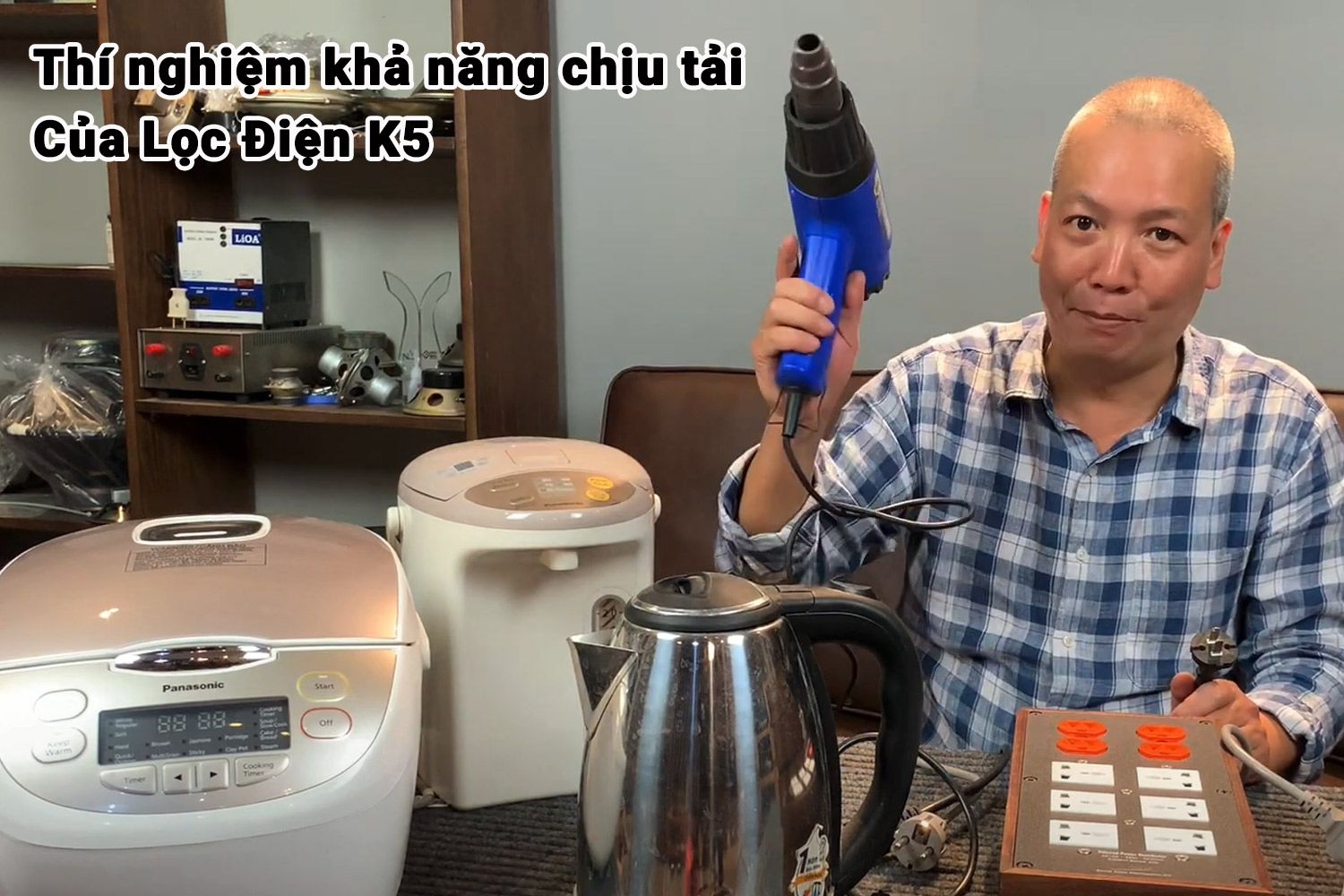 Thí Nghiệm Lọc Nguồn Điện Audio K5 Khang Audio DIY