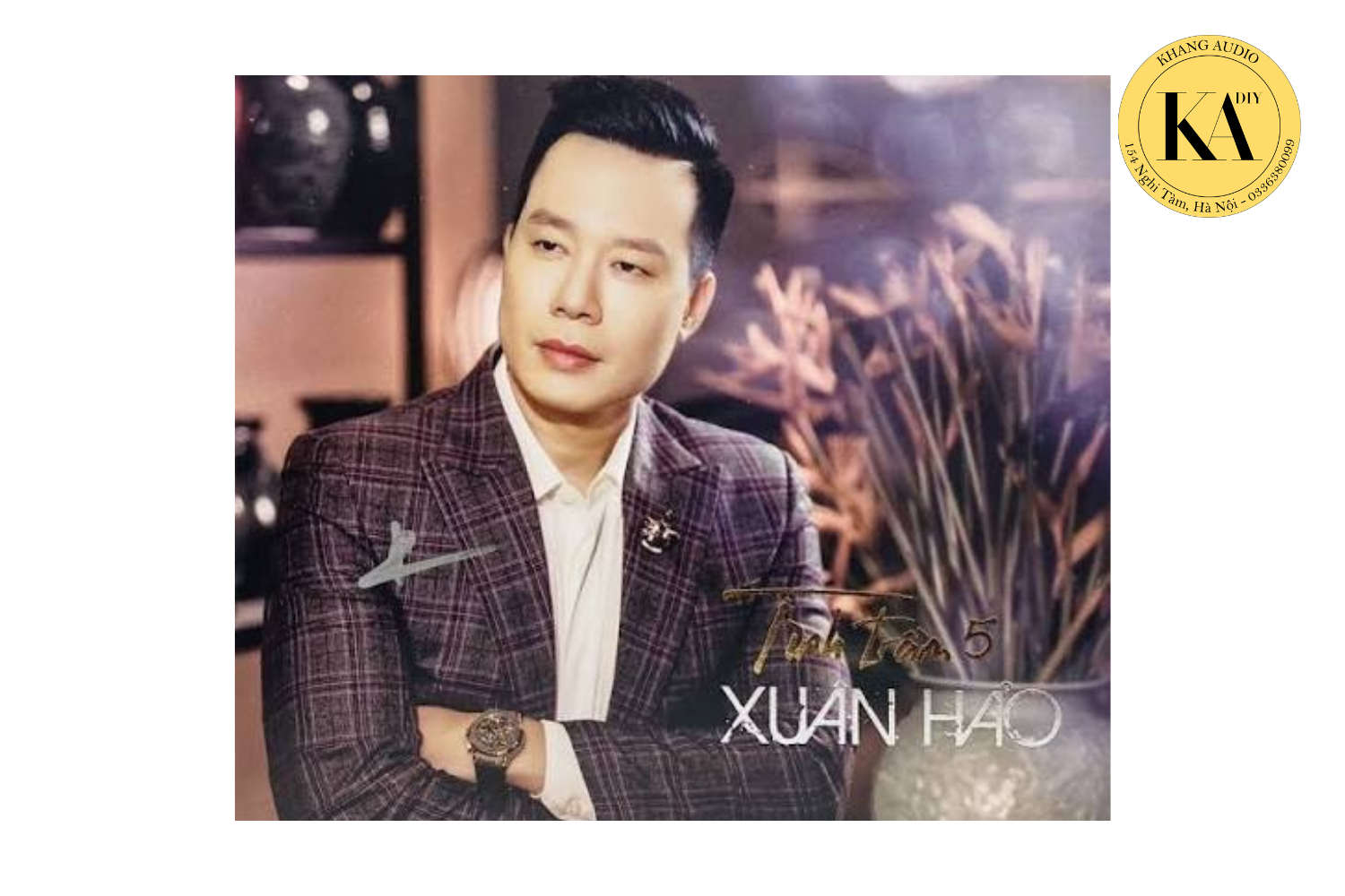 Bìa trước CD Tình Trầm 5 – Xuân Hảo