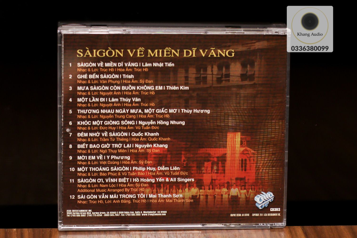 Sài Gòn Về Miền Dĩ Vãng - Nhiều Ca Sĩ Khang Audio 0336380099