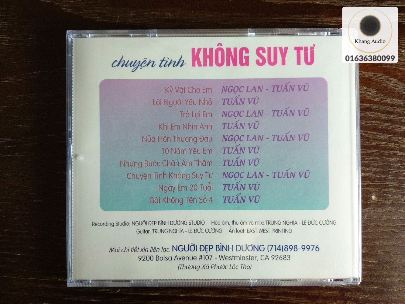 Chuyện Tình Không Suy Tư - Ngọc Lan, Tuấn Vũ Khang Audio 0336380099