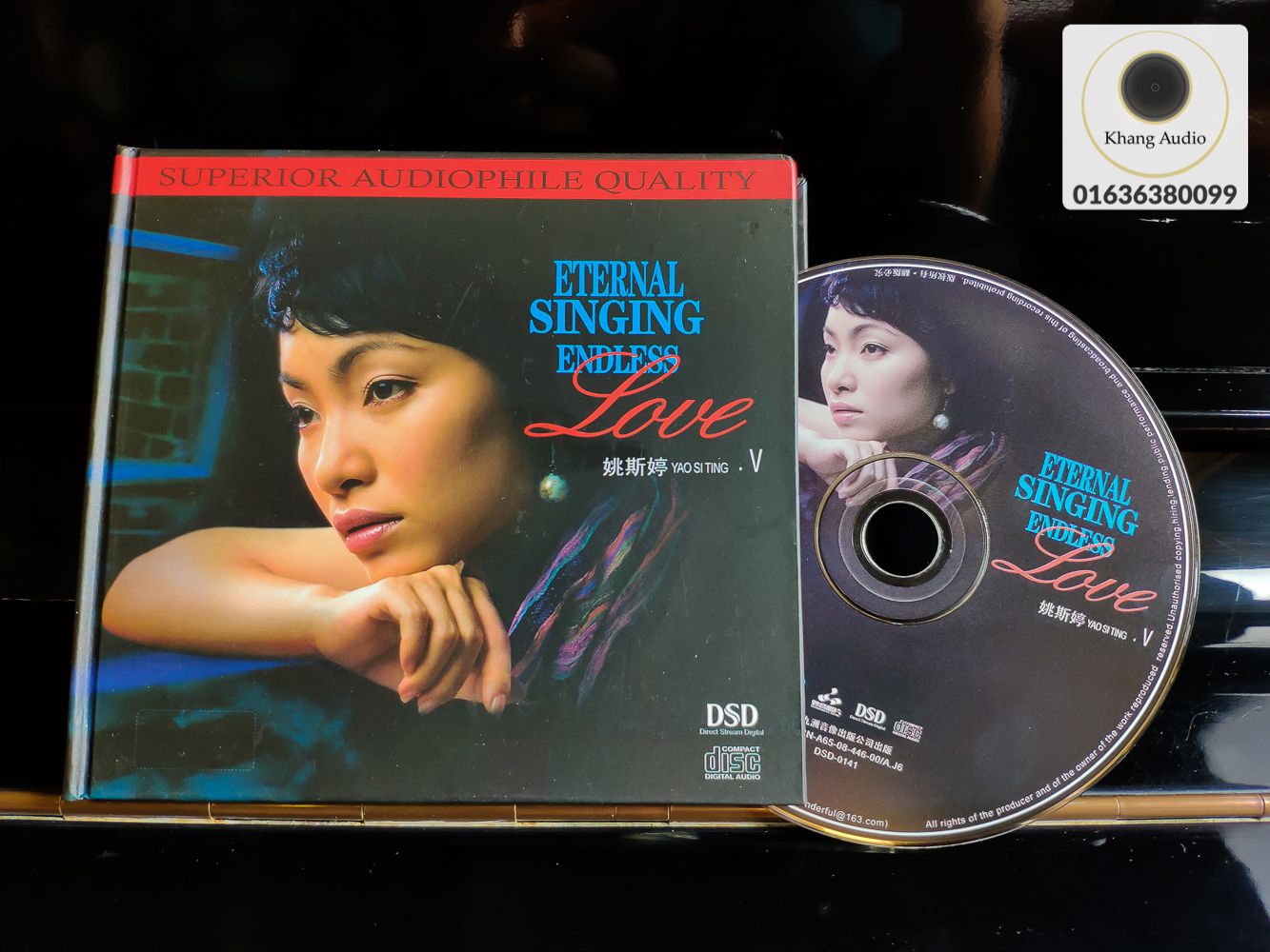Bìa trước CD Eternal Singing Endless Love V - Yao Si Ting