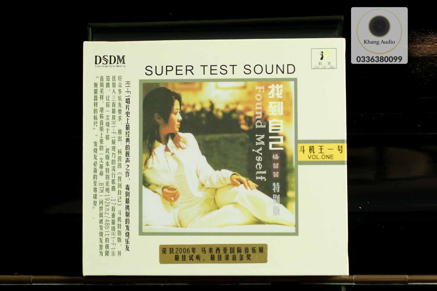 Found Myself Vol 1 - Super Test Sound Khang Audio 0336380099