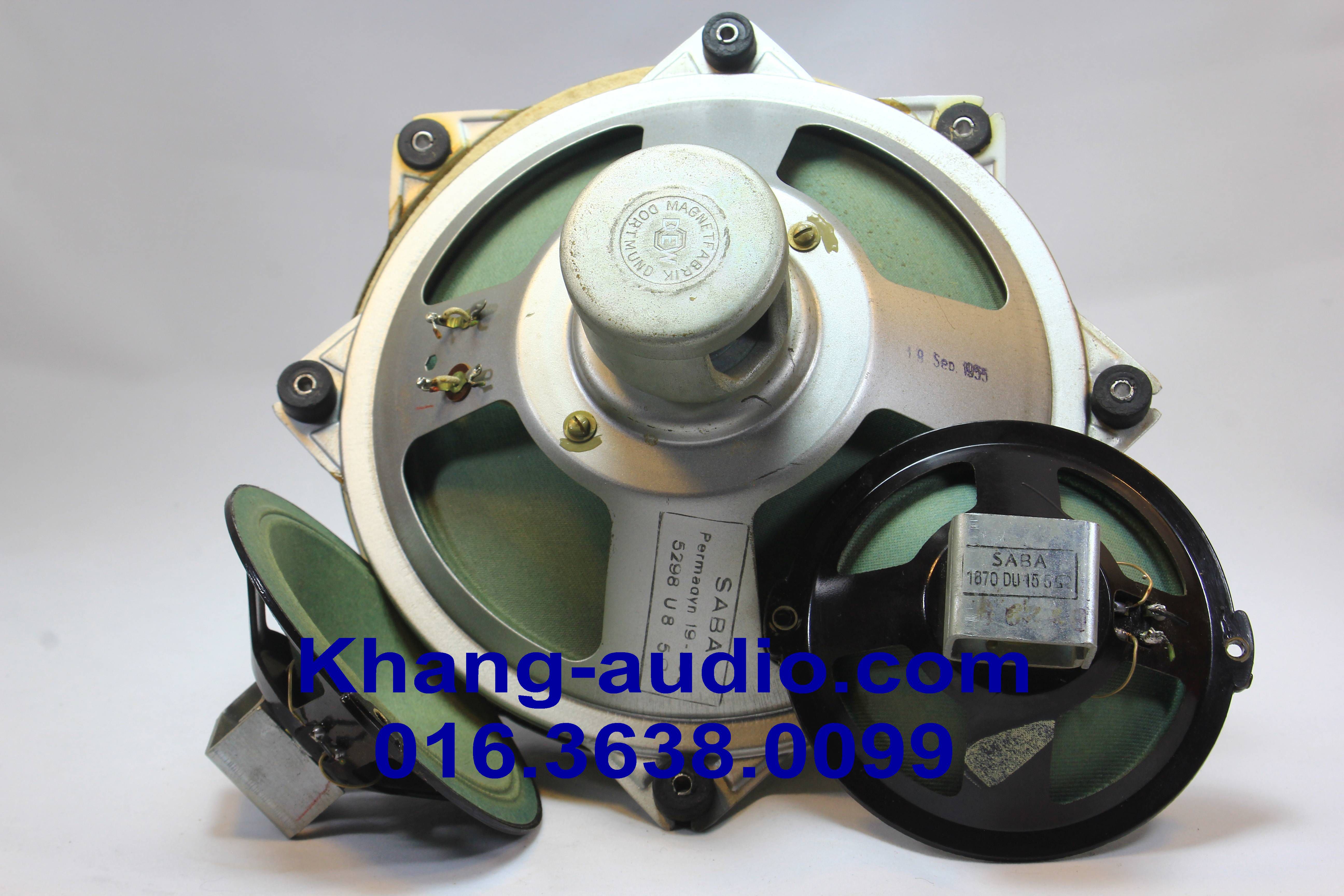 Dấu SABA Permadyn 5298 U 8 trên rổ