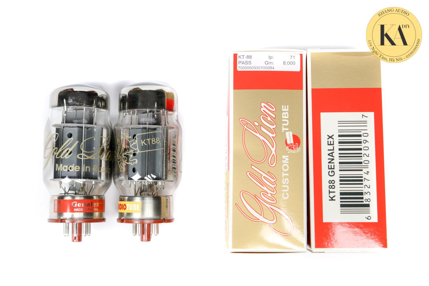 1 Đôi Bóng Đèn KT88 Gold Lion Khang Audio 0336380099