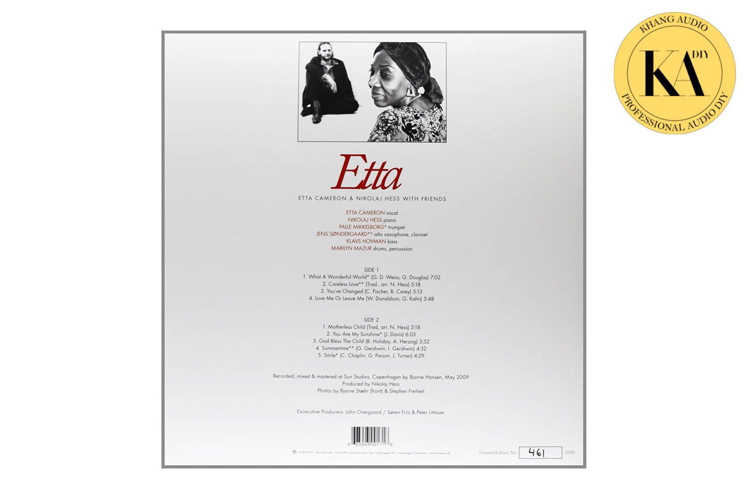LP Etta -  Etta Cameron & Nikolaj Hess With Friends