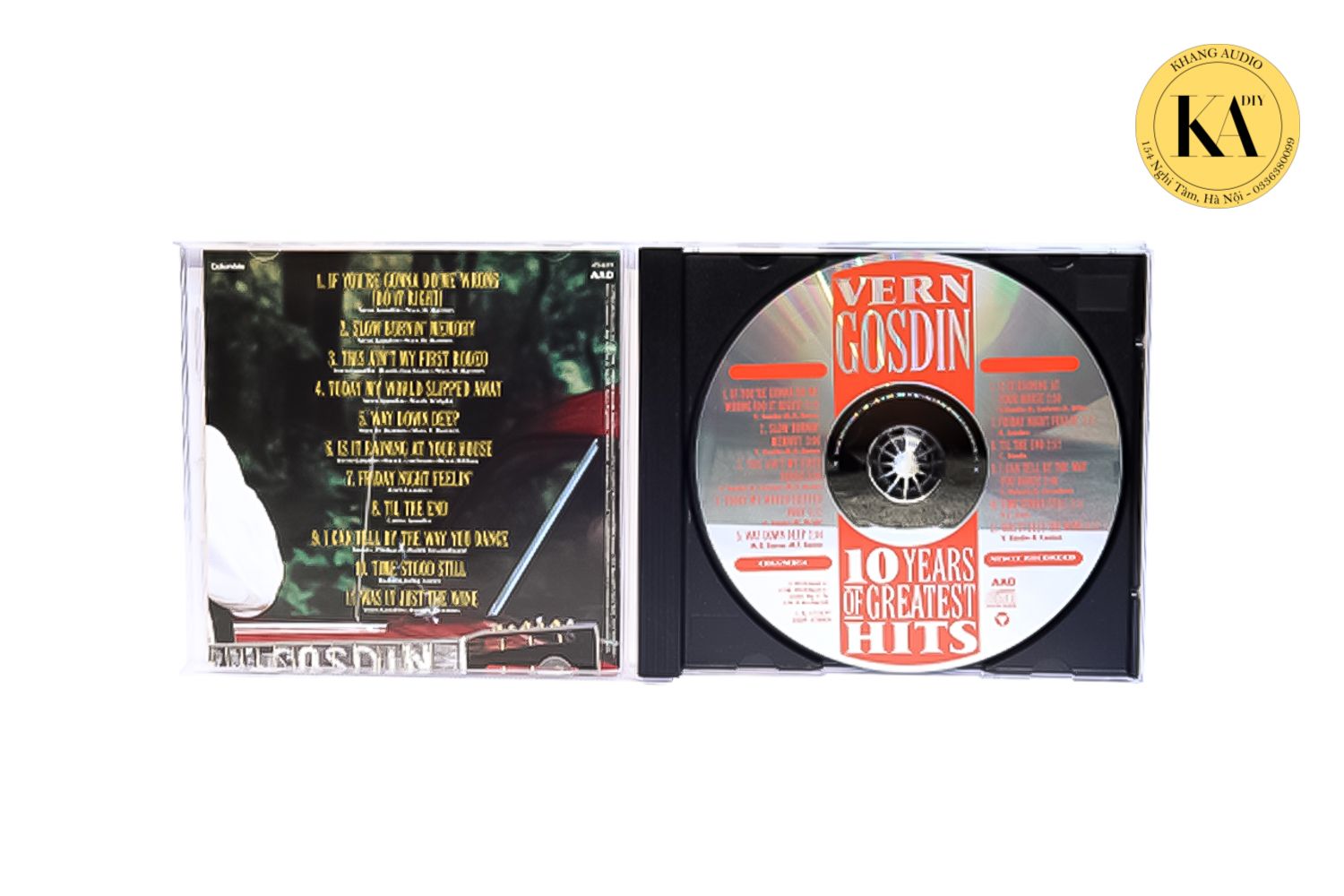 Vern Gosdin - 10 Years Of Greatest Hits CD43