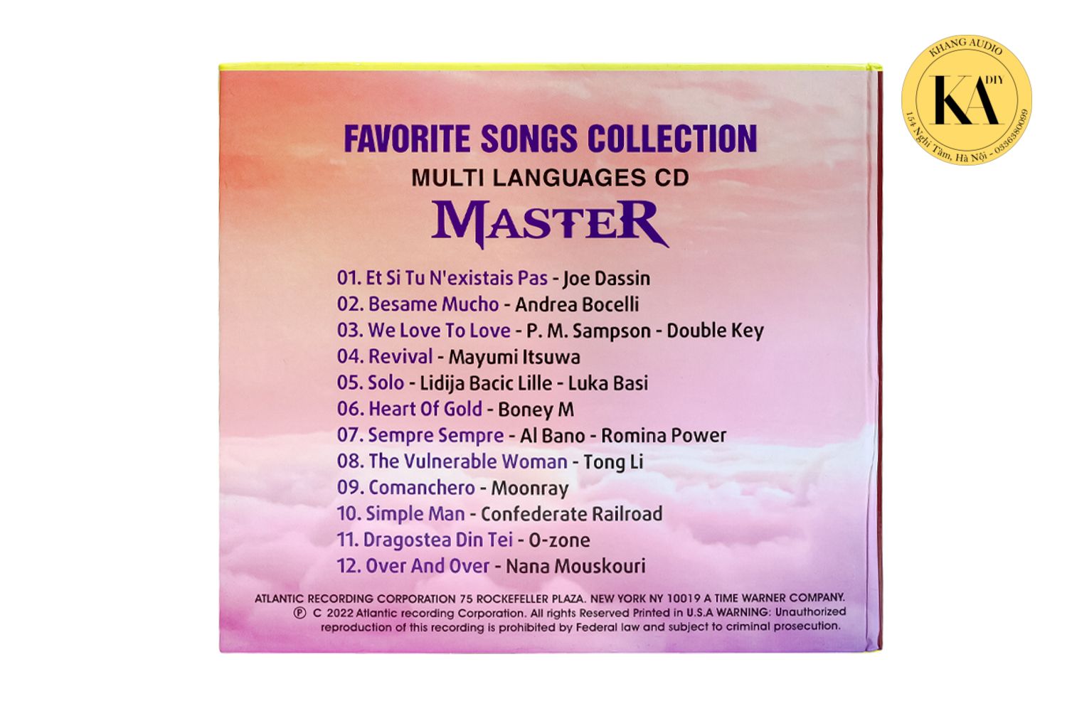 CD Master Favorite Songs Collection Vol.4