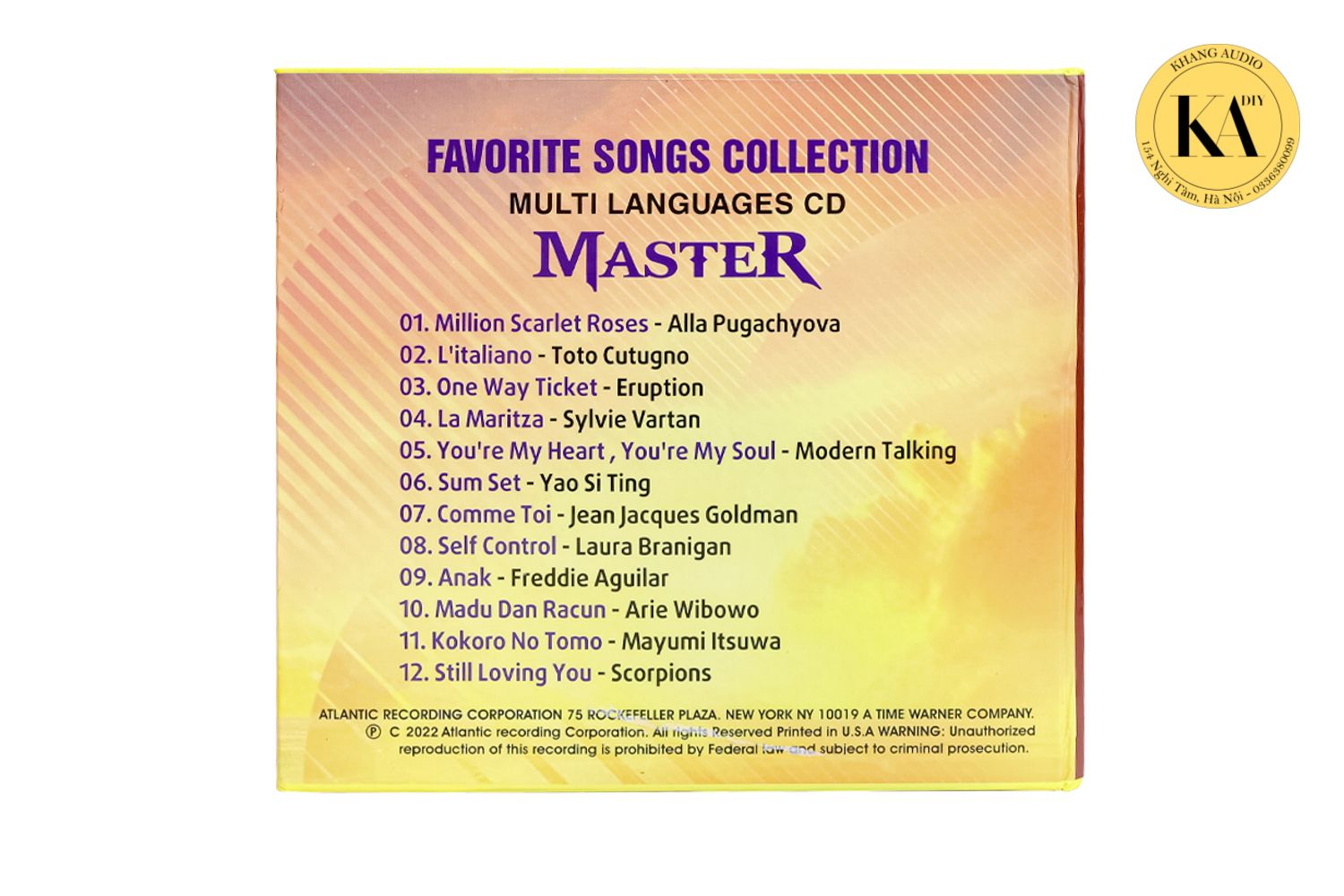 CD Master Favorite Songs Collection Vol.2