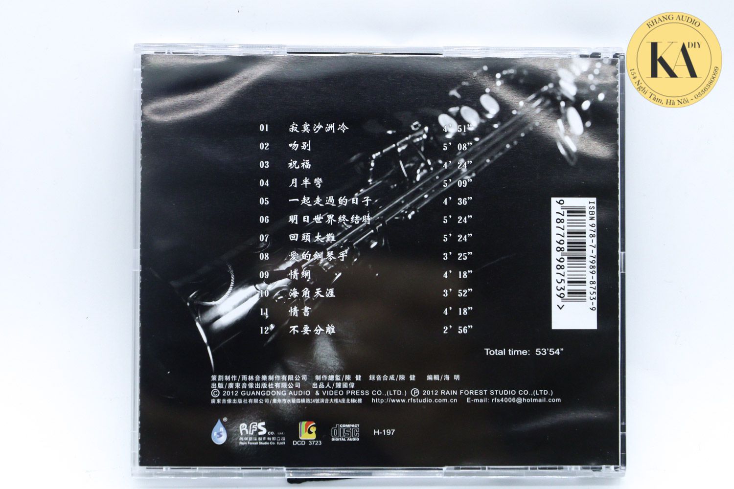 Kiss Good Bye - Saxophone HQ Khang Audio 0336380099