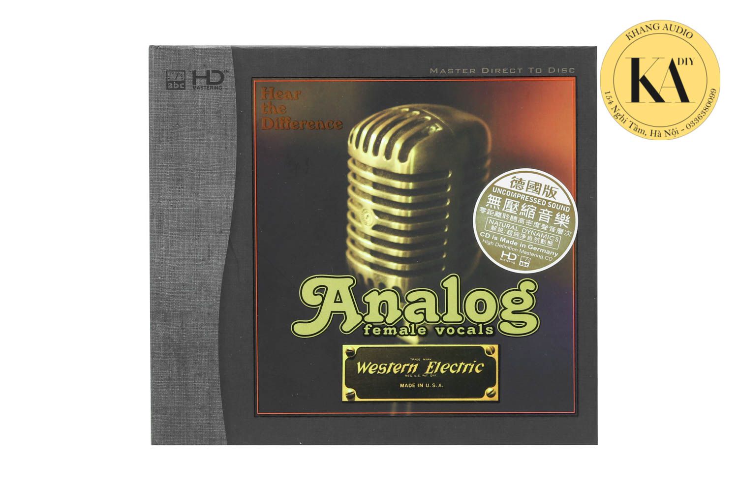 Analog - Female Vocals Khang Audio 0336380099
