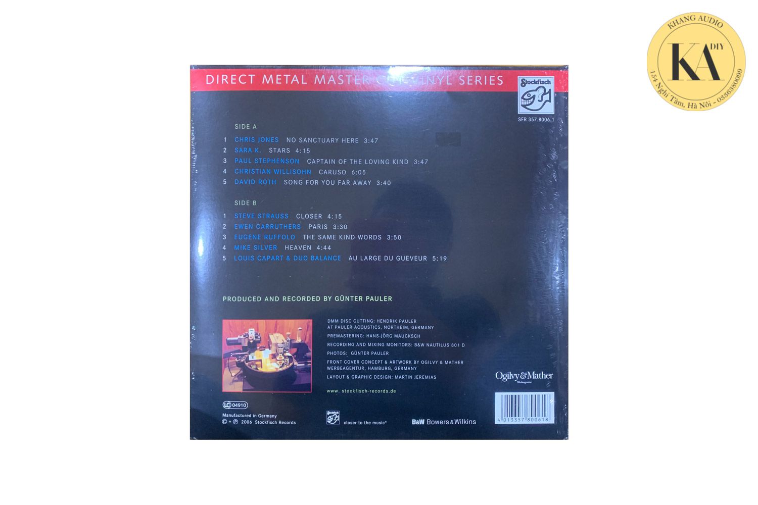 Đĩa than LP nhạc quốc tế Stockfisch Records Vol.1 Khang Audio 0336380099