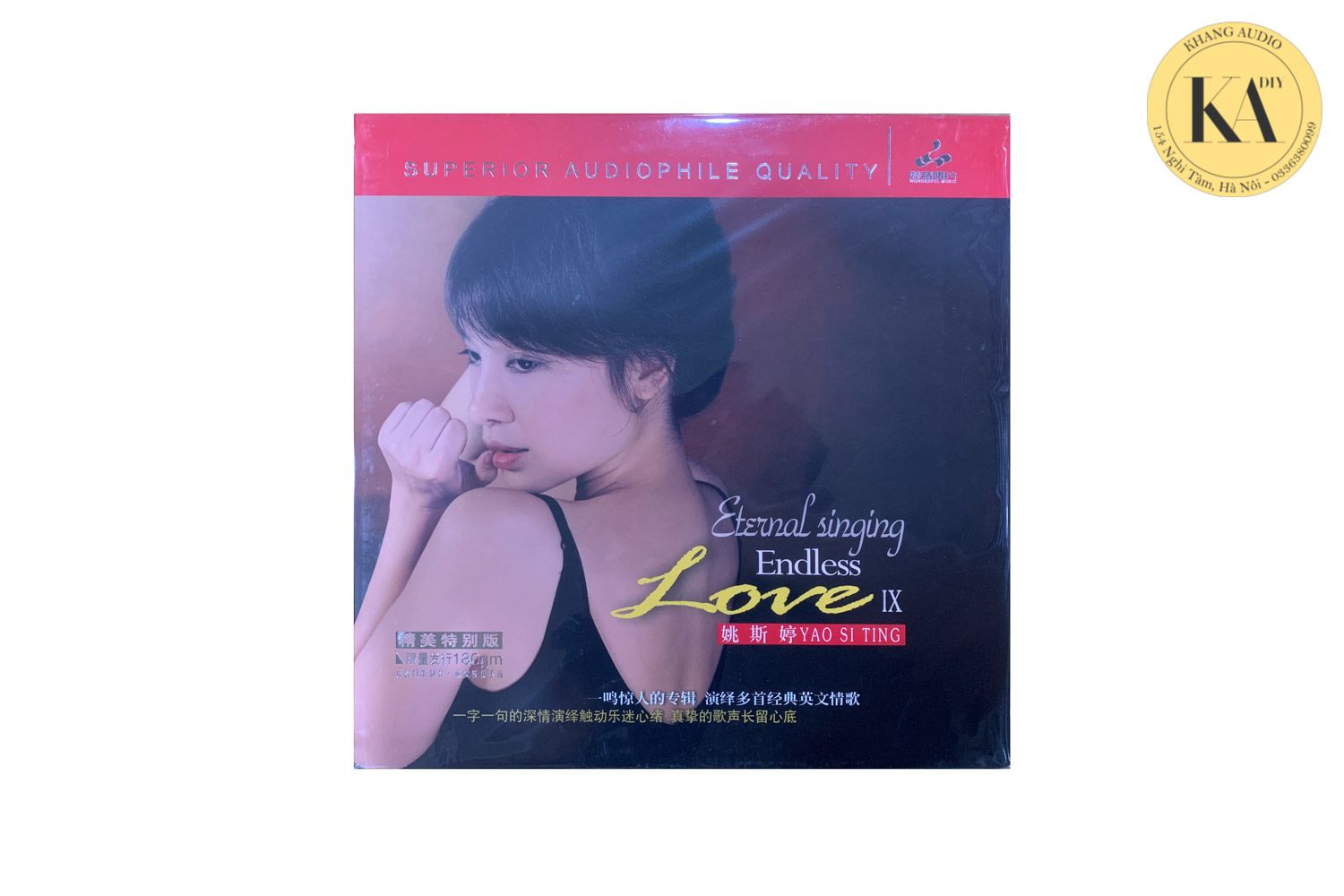Đĩa than LP nhạc quốc tế Eternal Singing Endless Love IX - Yao SiTing Khang Audio 0336380099