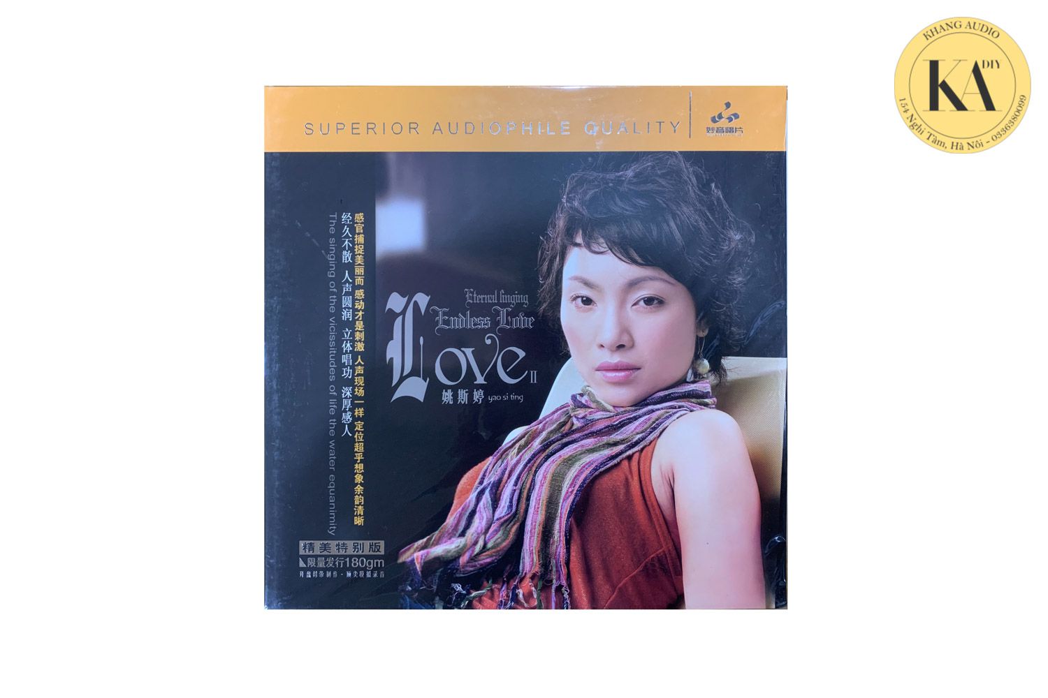 Đĩa than LP nhạc quốc tế Eternal Singing Endless Love II - Yao SiTing Khang Audio 0336380099