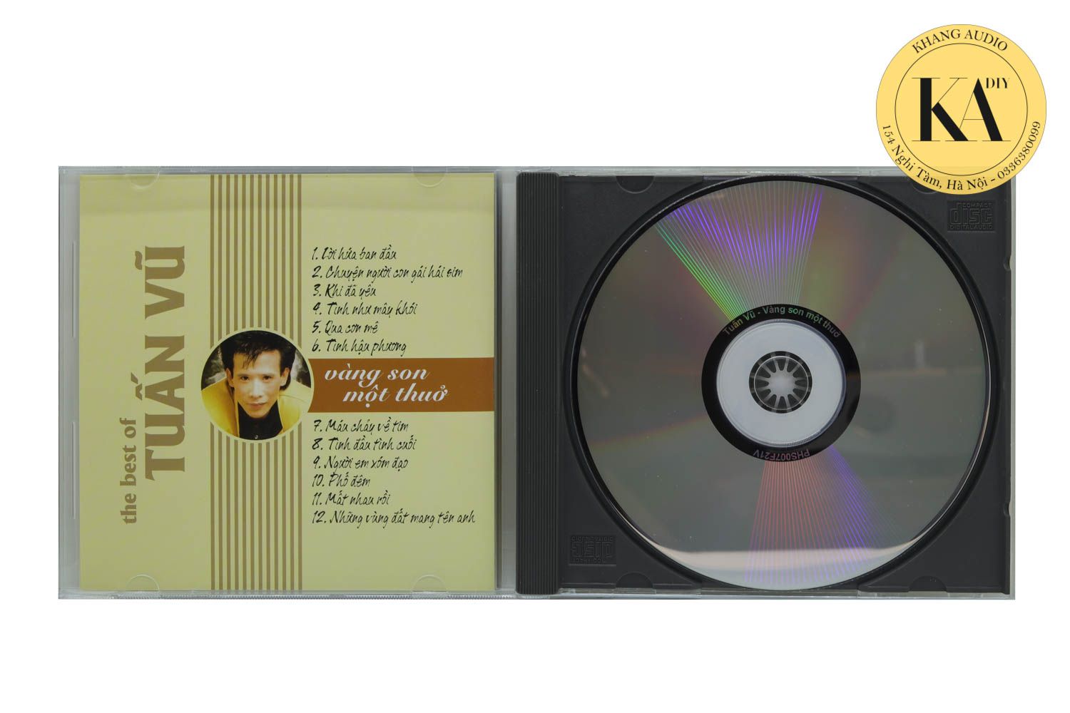 Vàng Son Một Thời - The Best Of Tuấn Vũ  Khang Audio 0336380099