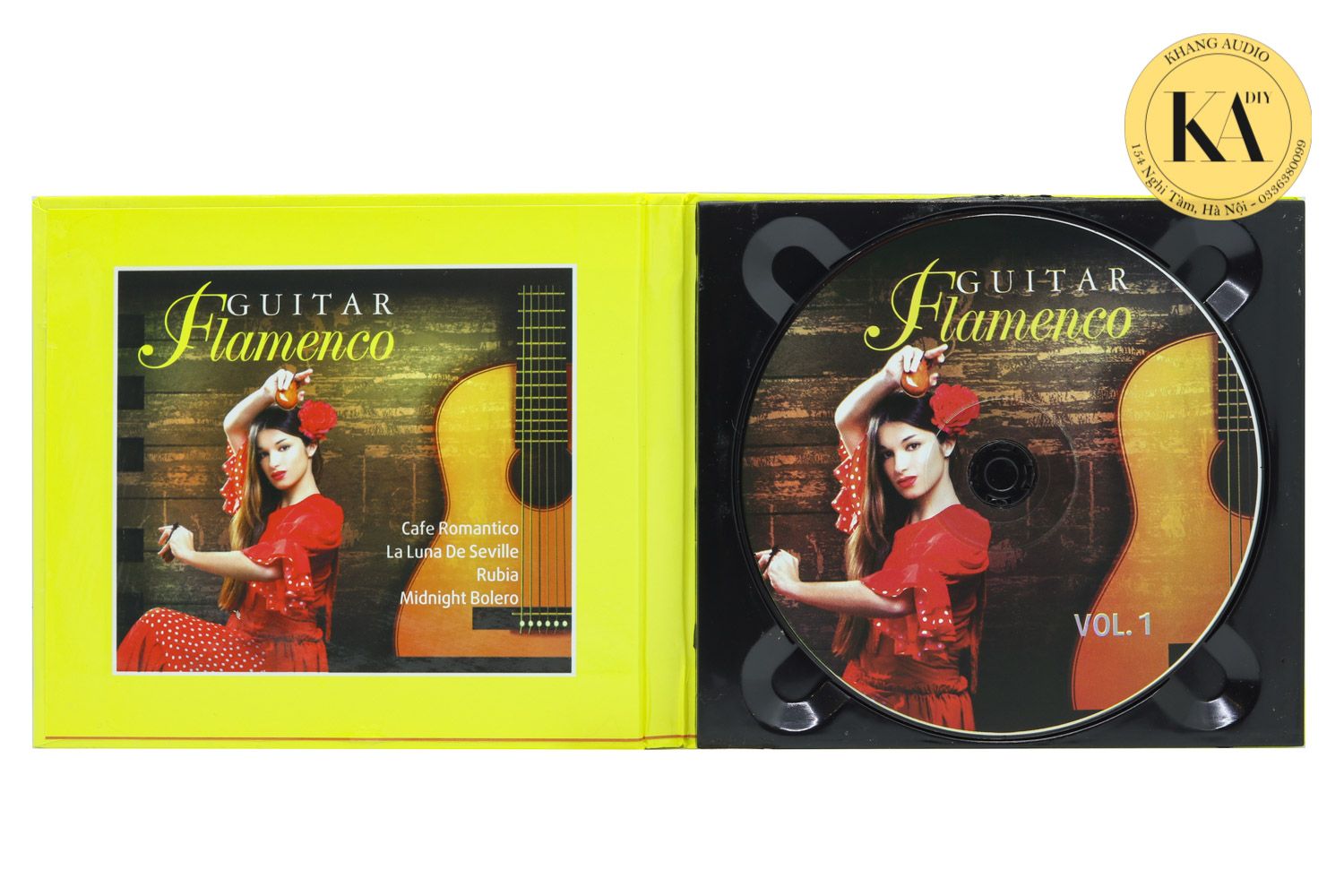 Guitar Flamenco Khang Audio 0336380099