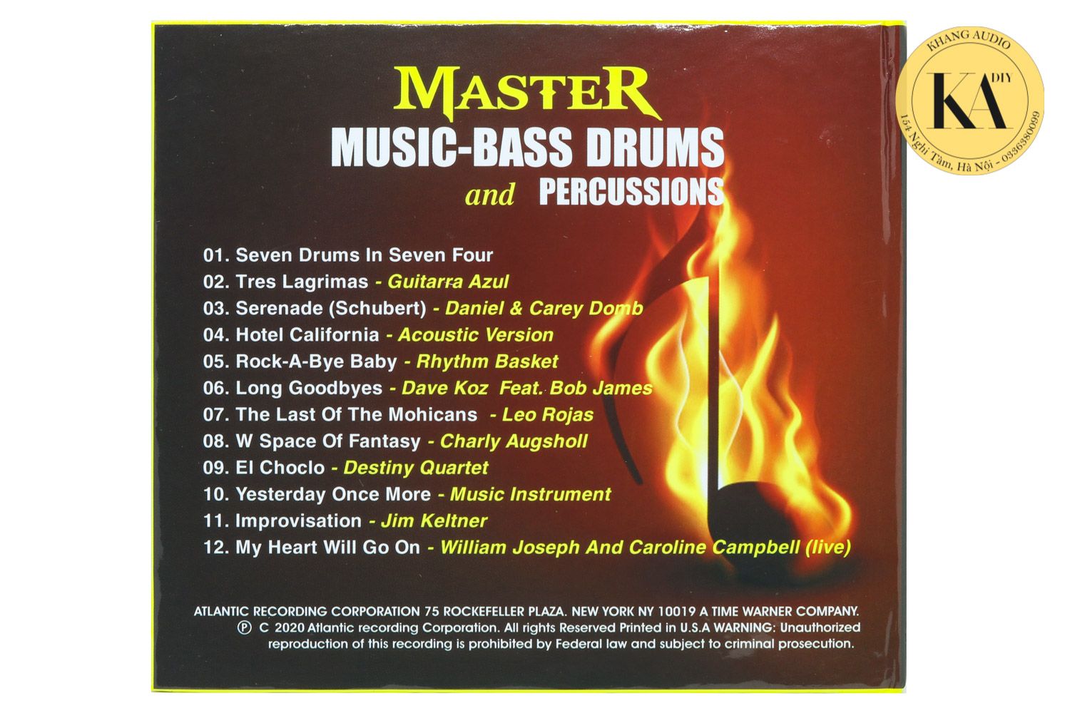 Master Music - Bass Drums and Percussions Vol.2