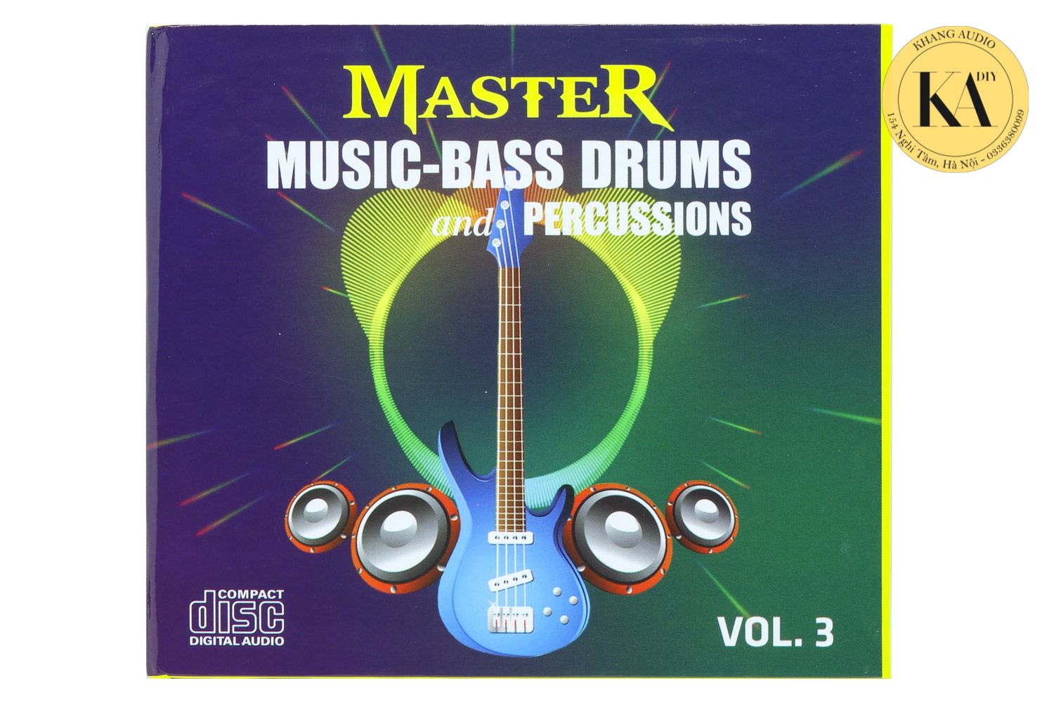 Master Music - Bass Drums and Percussions Vol.3