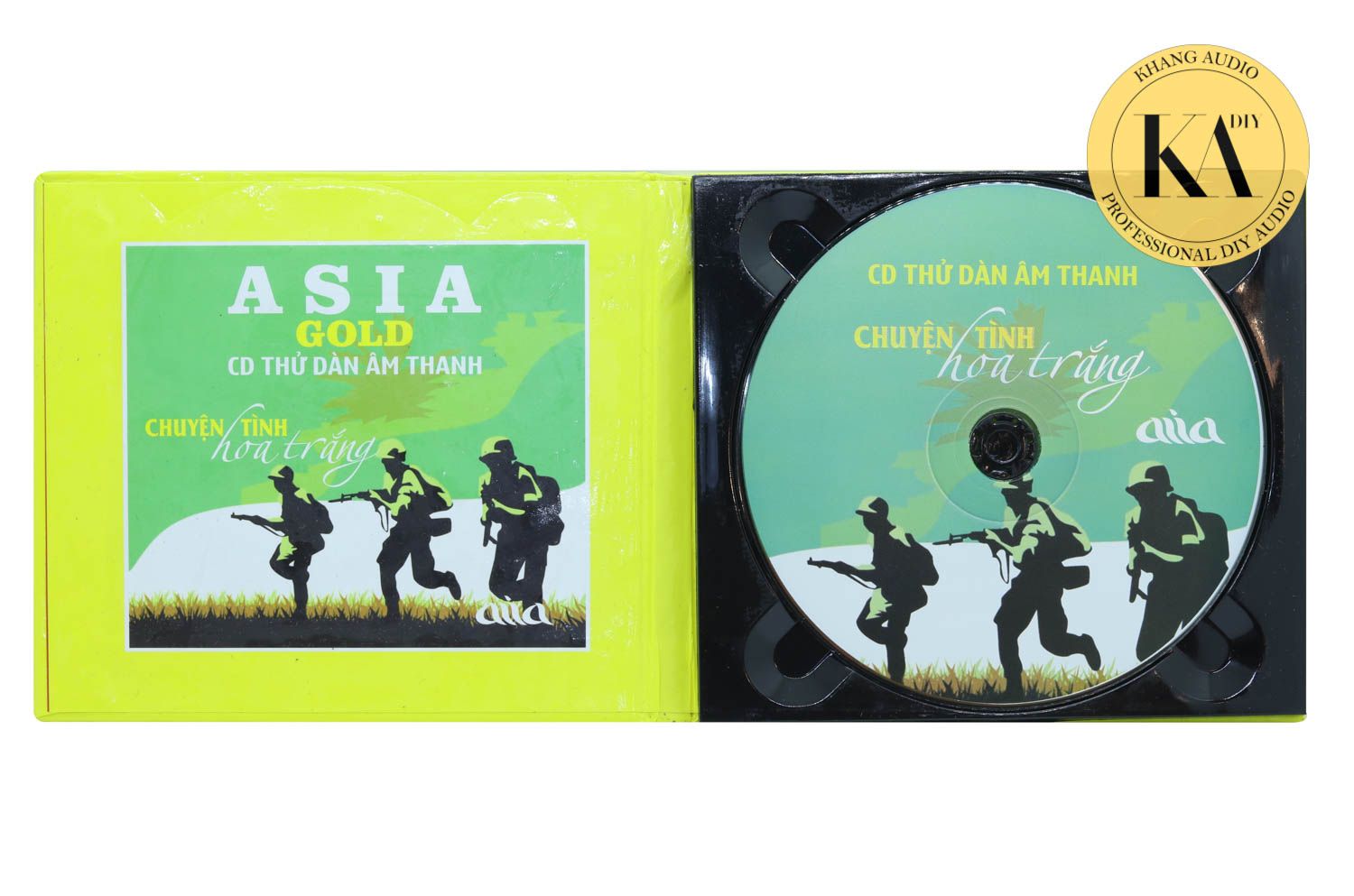 Chuyện Tình Hoa Trắng - ASIA GOLD - CD Thử Dàn Âm Thanh Khang Audio 0336380099