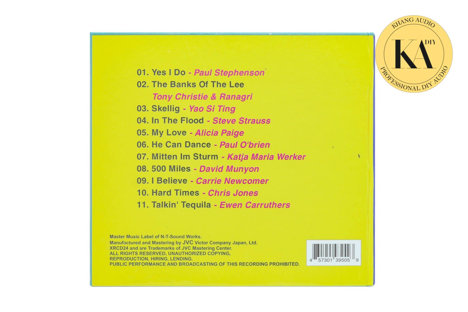 Combo CD Audiophile Test Dàn Golden Collection Khang Audio 0336380099