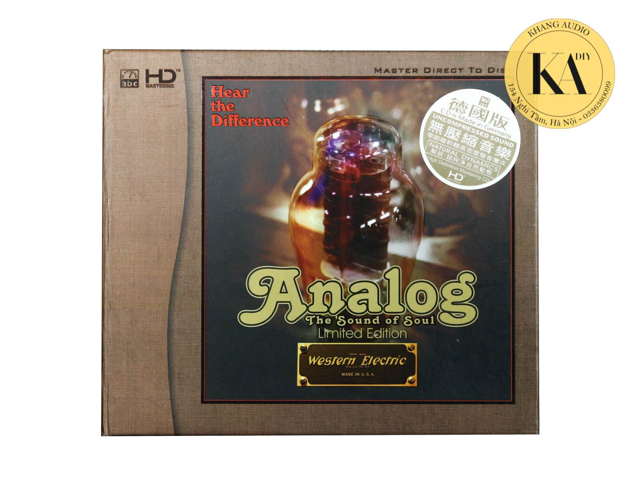 Analog - The Sound Of Soul - Limited Edition Khang Audio 0336380099