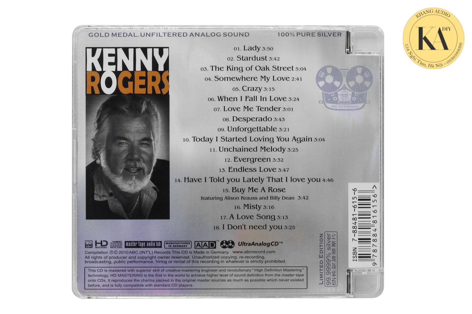 The Most Classic Of Kenny Rogers Khang Audio 0336380099