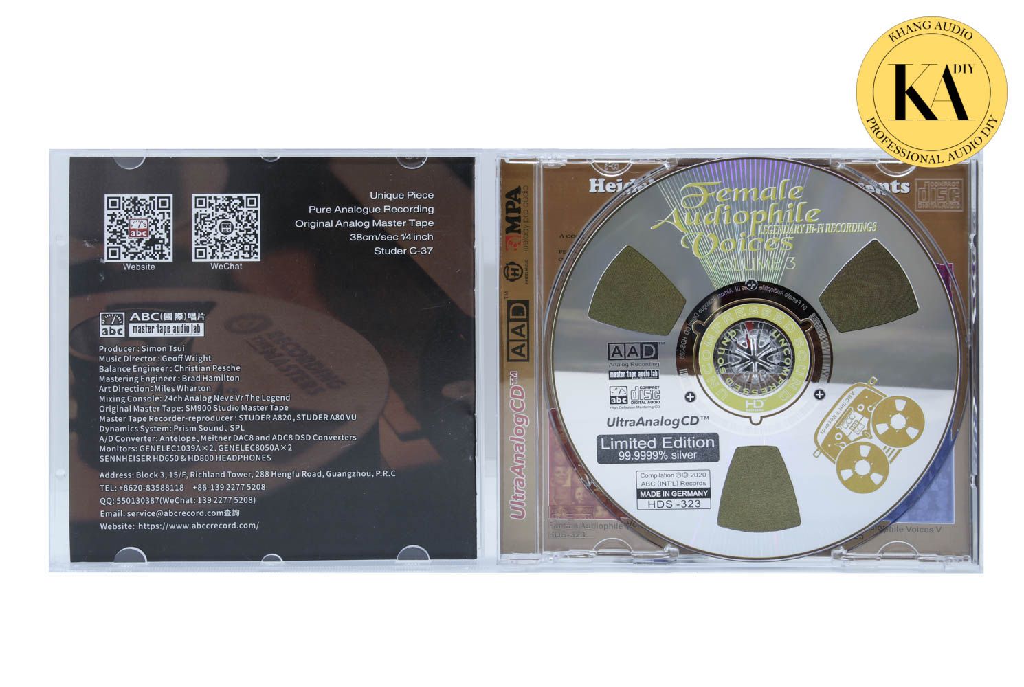 CD Female Audiophile Voices Vol.3