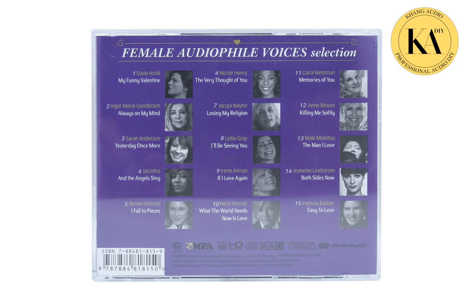 CD Female Audiophile Voices Vol.4