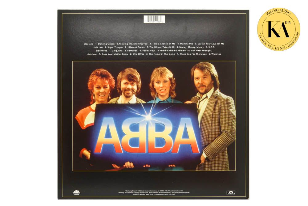 LP Greatest Hits - ABBA Khang Audio 0336380099