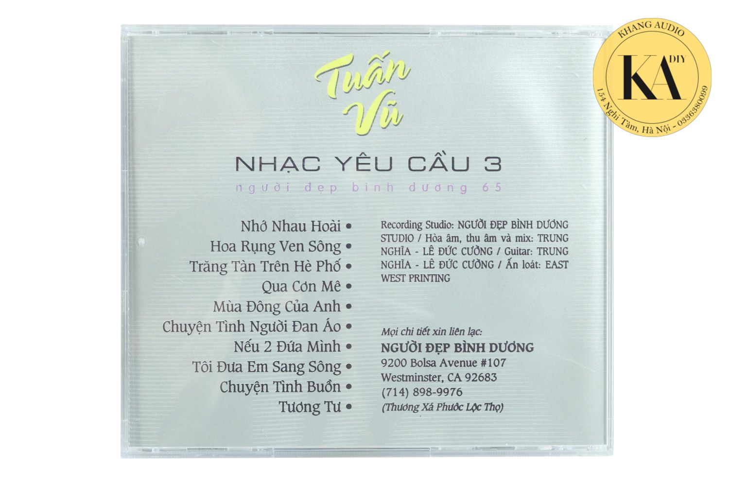 Nhạc Yêu Cầu 3 - Tuấn Vũ  Khang Audio 0336380099