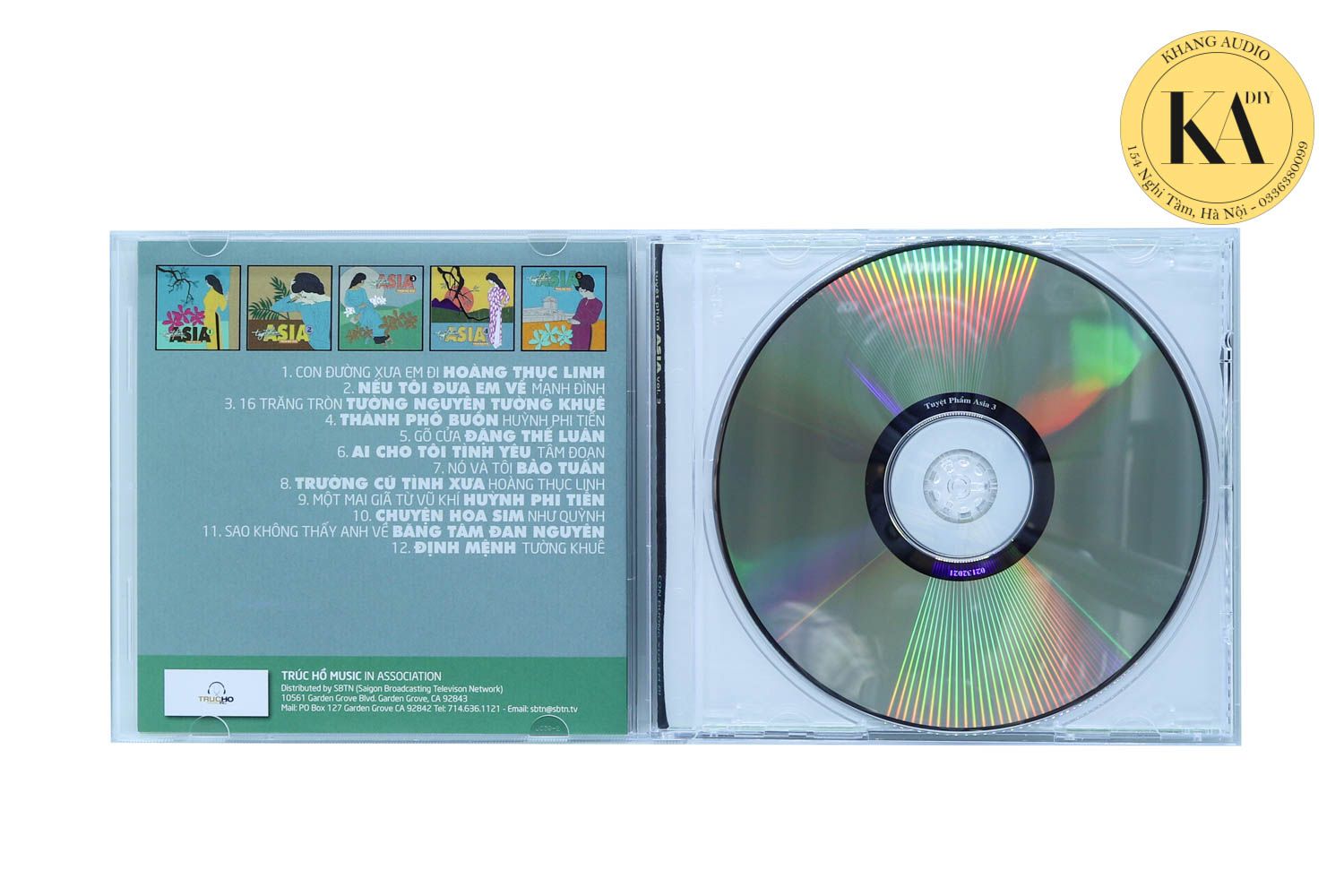 CD Tuyệt Phẩm ASIA 3