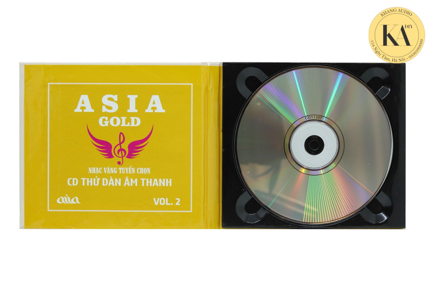 Nhạc Vàng Tuyển Chọn - ASIA GOLD Vol.2 Khang Audio 0336380099