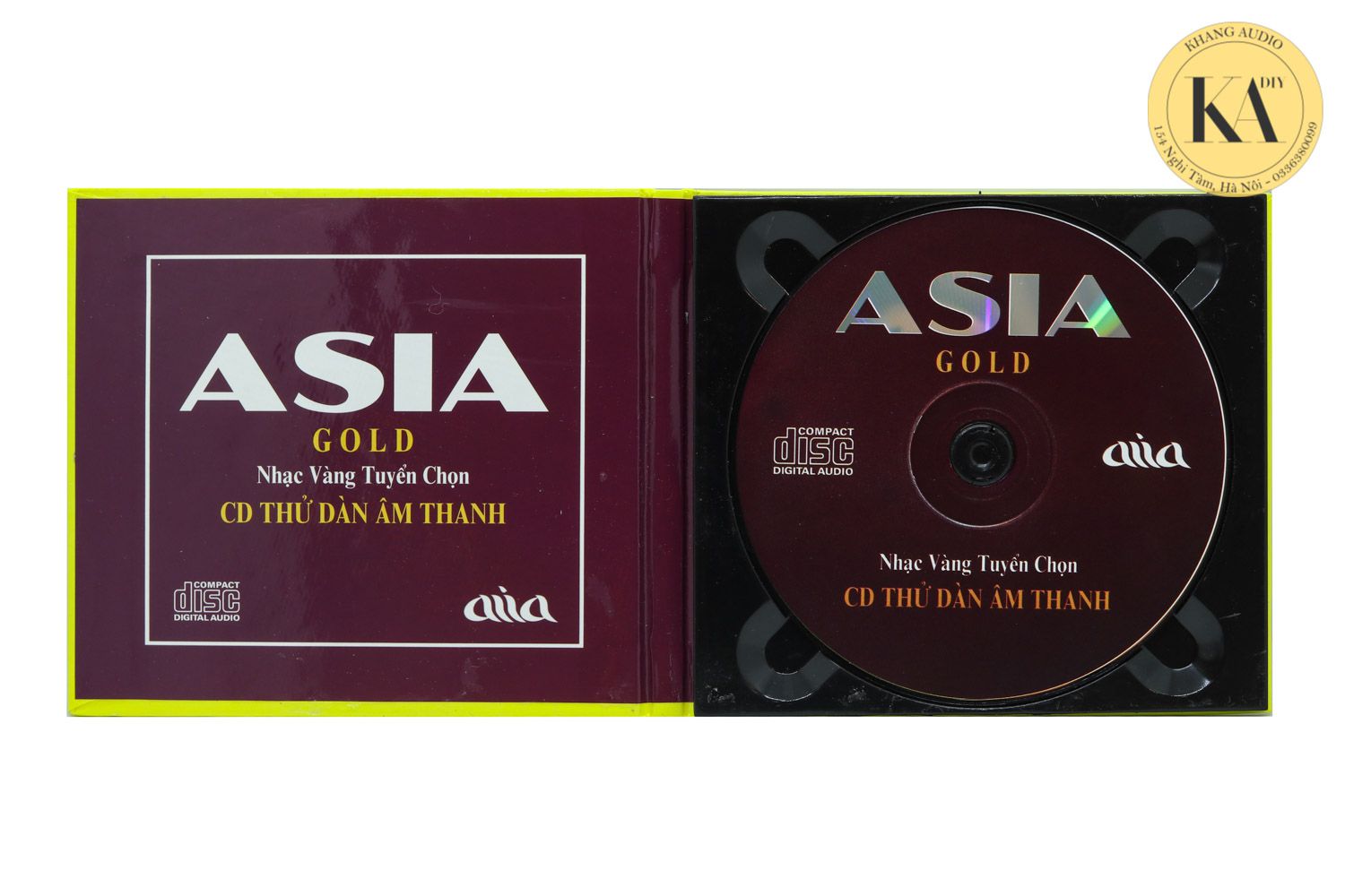 Nhạc Vàng Tuyển Chọn - ASIA GOLD Khang Audio 0336380099