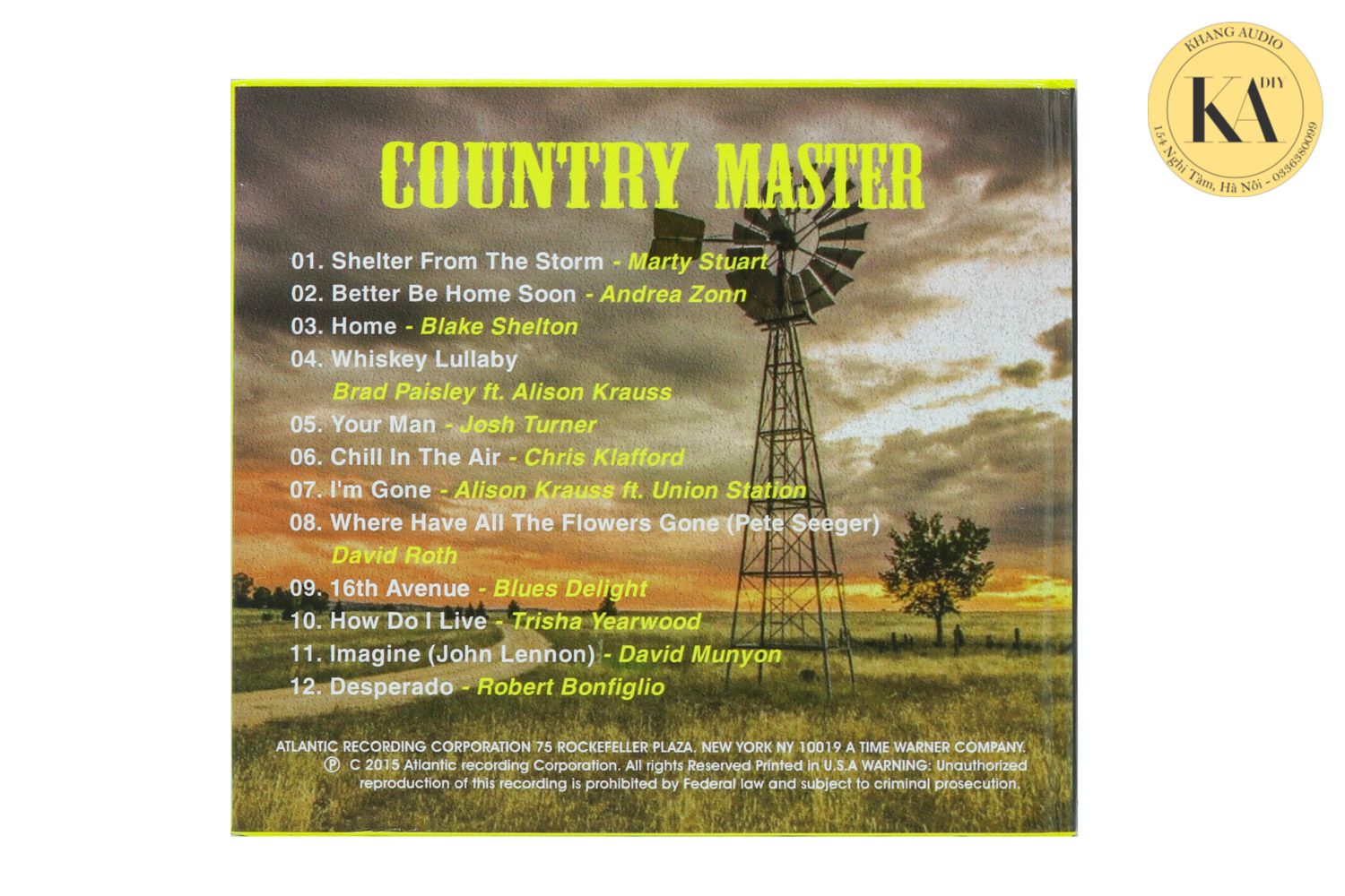 Combo CD Master: The Best Acoustic Song Khang Audio 0336380099