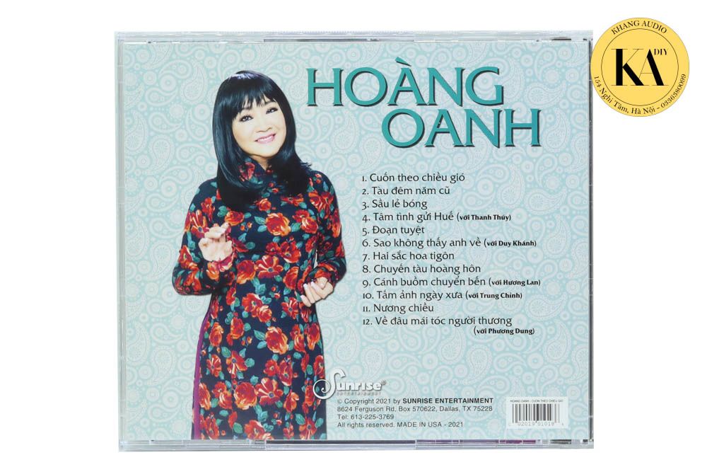 Cuốn Theo Chiều Gió - Hoàng Oanh Khang Audio 0336380099