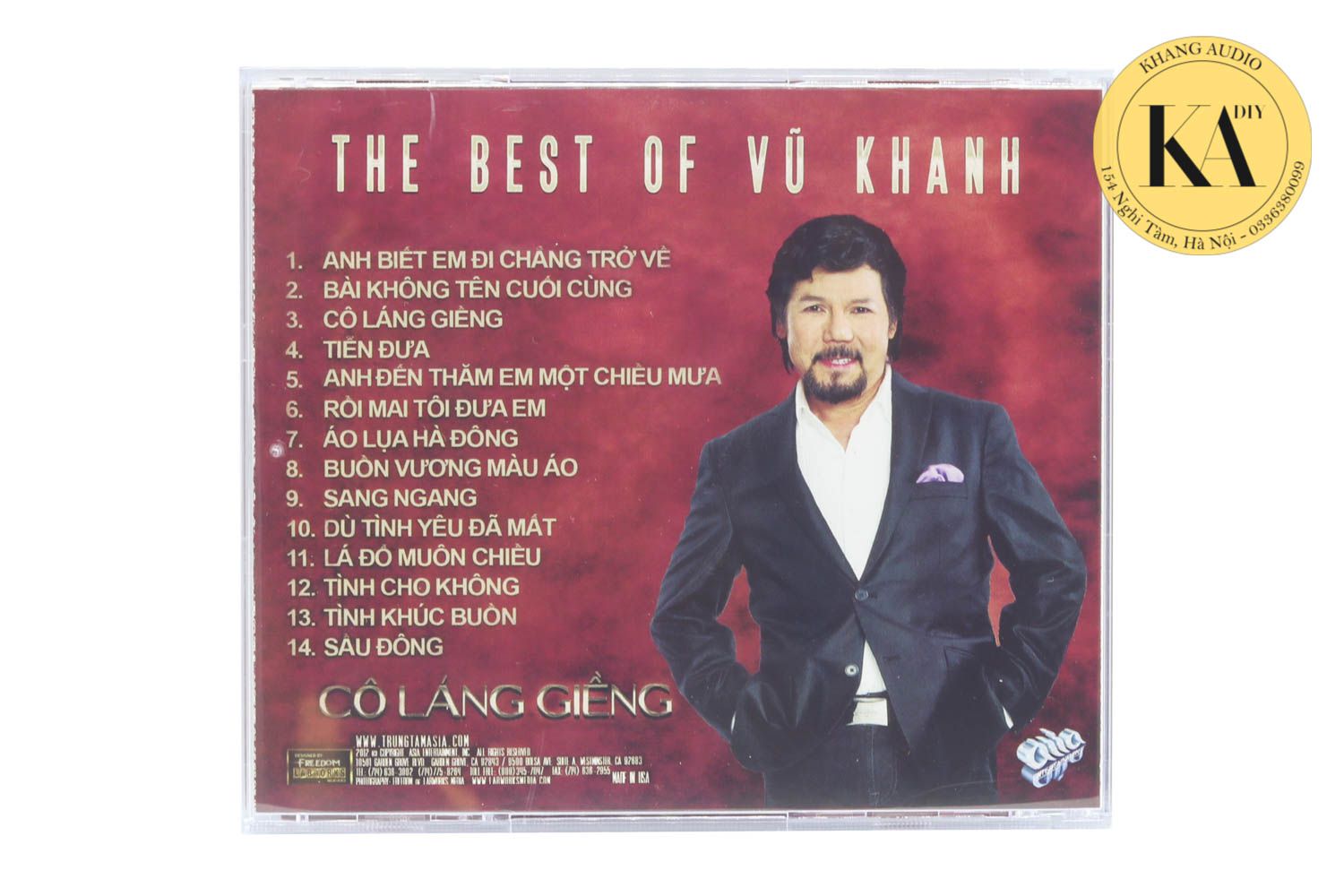 Cô Láng Giềng - The Best Of Vũ Khanh Khang Audio 0336380099