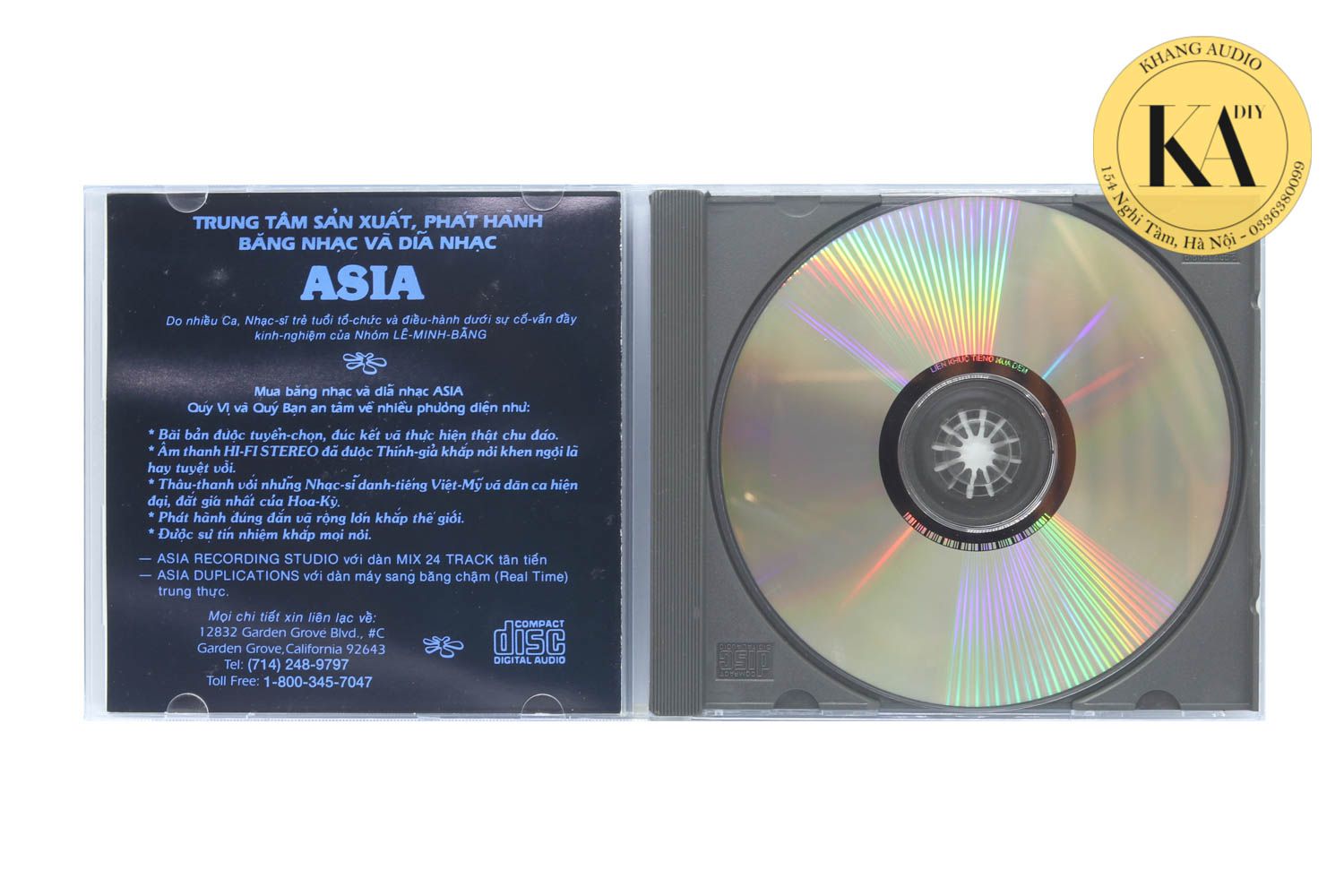 Combo CD Số 23: CD Gốc Thúy Nga - Asia Khang Audio 0336380099