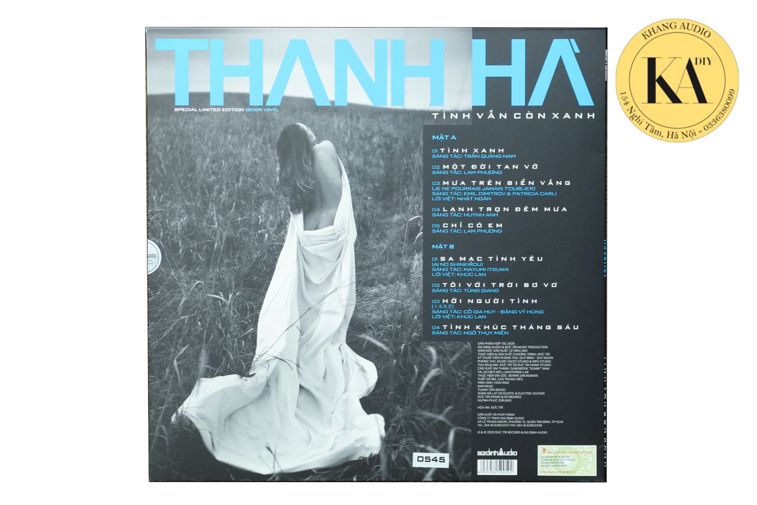 LP Tình Vẫn Còn Xanh - Thanh Hà Khang Audio 0336380099