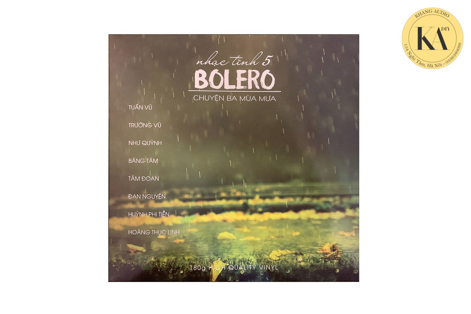 Đĩa Than LP Chuyện Ba Mùa Mưa - Nhạc Tình Bolero 5 Khang Audio 0336380099