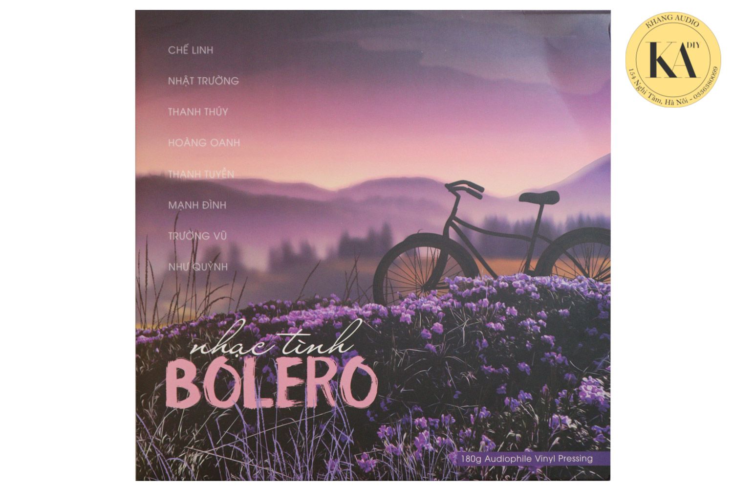 Đĩa Than LP Nhạc Tình Bolero - Nhiều Ca Sĩ Khang Audio 0336380099