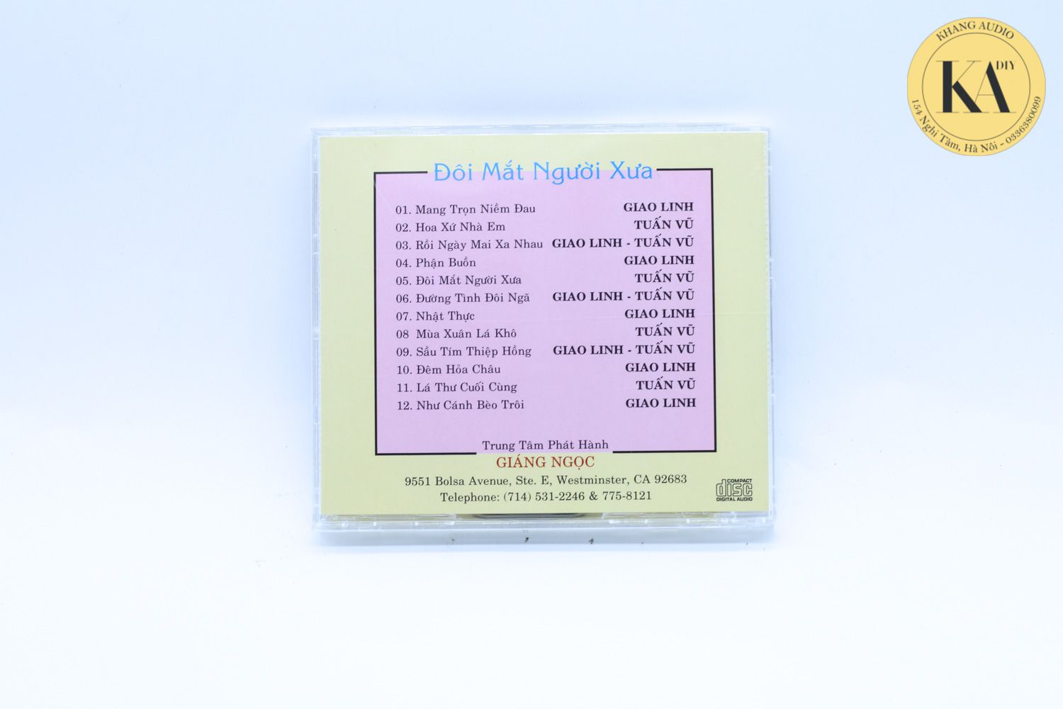 Combo 10 CD Nhạc Vàng Tuyển Chọn Hay Nhất Test Dàn Khang Audio 0336380099