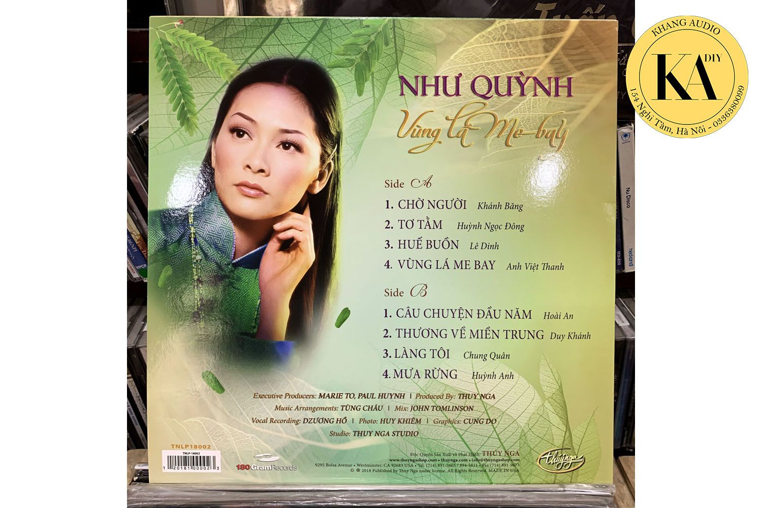 Đĩa Than LP Vùng Lá Me Bay - Như Quỳnh Khang Audio 0336380099