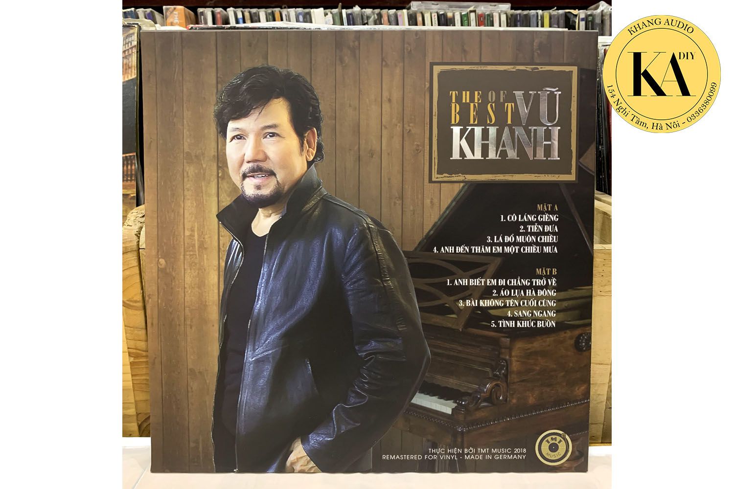 Đĩa Than LP The Best Of Vũ Khanh Khang Audio 0336380099