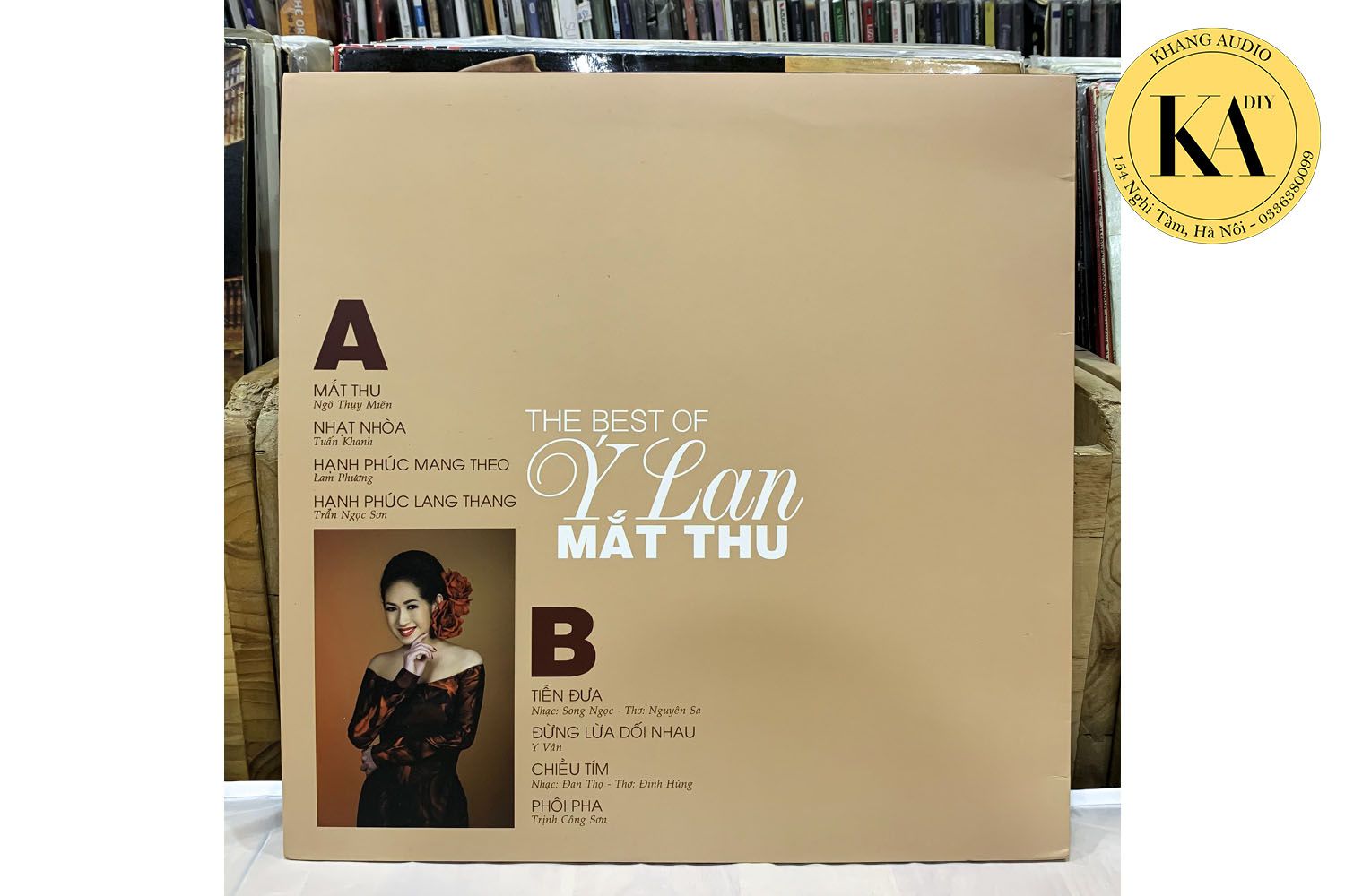 Đĩa Than LP The Best Of Ý Lan - Mắt Thu Khang Audio 0336380099